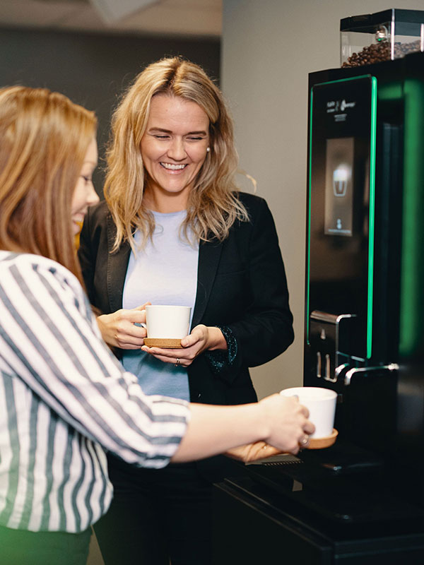 Kaffe øker lagfølelsen på jobb
